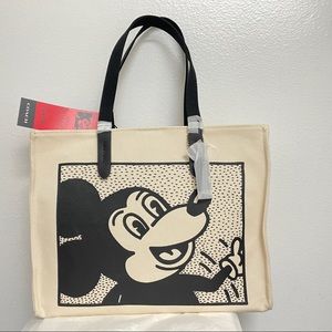NWT Coach x Disney Keith Haring Mickey Tote 42
